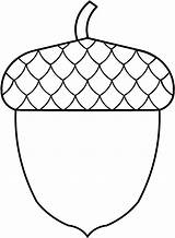 Printable Acorn Coloring Page  Vrogueco sketch template