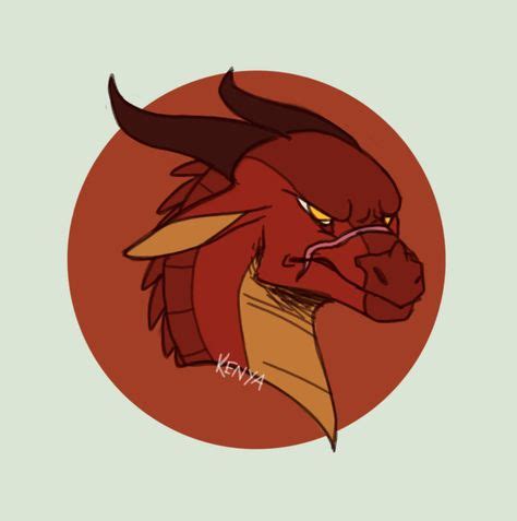 headshot #22 Flame by KenyaFord | Wings of fire dragons, Wings of fire, Fire art