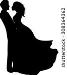 Lovers Silhouette Vector Clipart image - Free stock photo - Public Domain photo - CC0 Images