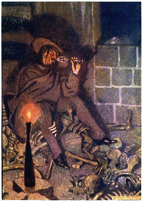 The Cask of Amontillado – Old Book Illustrations