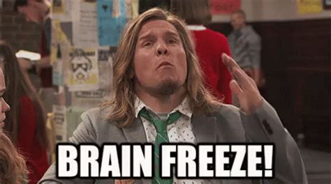 Brain Freeze! GIF - SchoolOfRock BrainFreeze Brain - Discover & Share GIFs