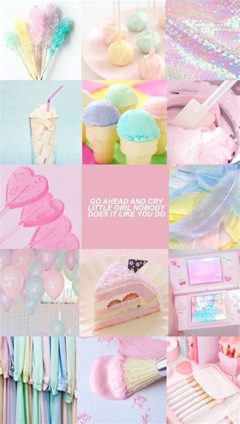 Pastel Collage Wallpapers - Top Free Pastel Collage Backgrounds - WallpaperAccess