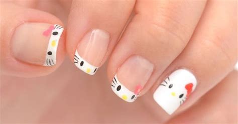 Hello Kitty Nail Art Ideas | POPSUGAR Beauty