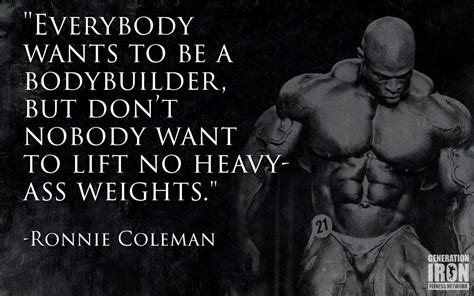 Quote of the Week: Ronnie Coleman | Generation Iron