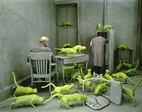 Radioactive Cats by Sandy Skoglund on artnet Auctions