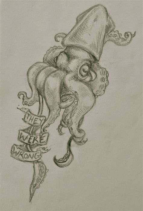 Squid Tattoo Design by Shadowgaze on DeviantArt