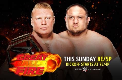 WWE Great Balls of Fire 2017 Betting Tips - BetWWE.com