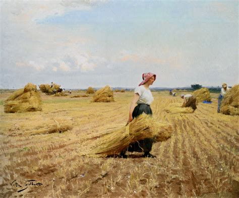 George Clausen | Farm art, Romantic paintings, Fine art