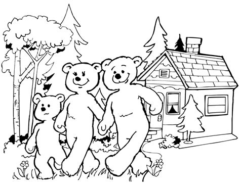 Little Bear Coloring Page - Coloring Home