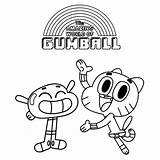 Gumball Coloring Pages  Best For Kids sketch template