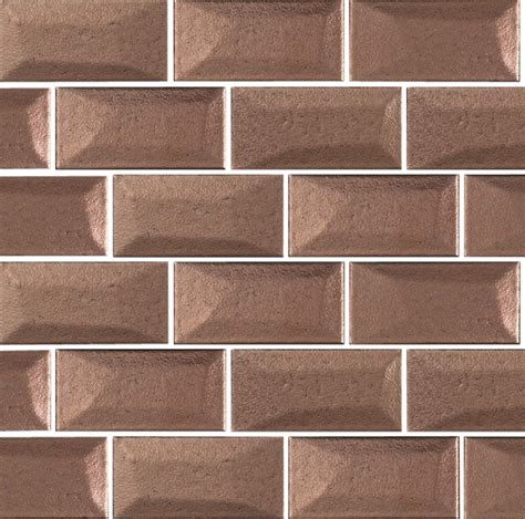 Download Brown Subway Tile Texture | Wallpapers.com