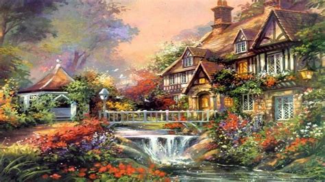 Thomas Kinkade Desktop Wallpapers - Top Free Thomas Kinkade Desktop ...