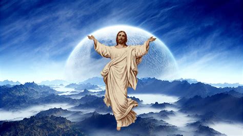 Ascension Heaven Christ Jesus Gospel HD Easter Wallpapers | HD ...