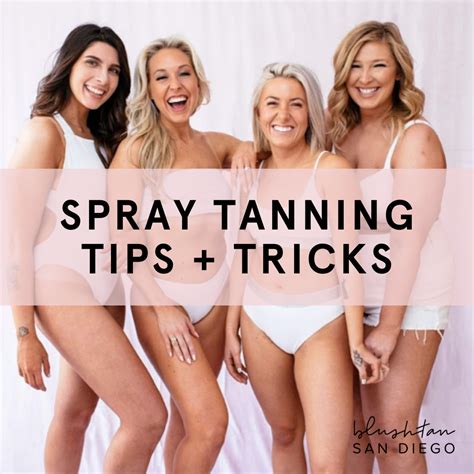 Spray Tan Tips + Tricks | Spray tan tips, Spray tan salons, Airbrush spray tan