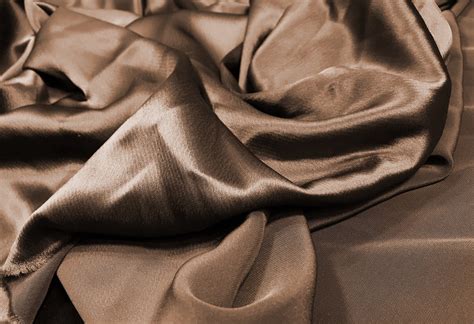 Brown Triacetate Fabric Shiny Fabric Shiny Material Shiny - Etsy