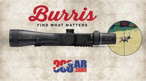 BURRIS ELIMINATOR 3 4-16x50 LASERSCOPE | 308 AR