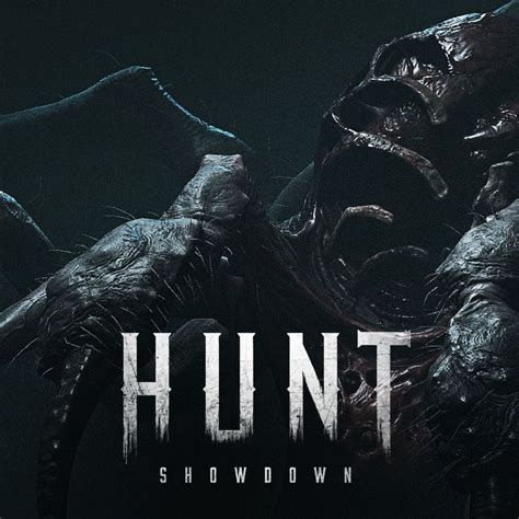 the title for hunt shows an alien like creature