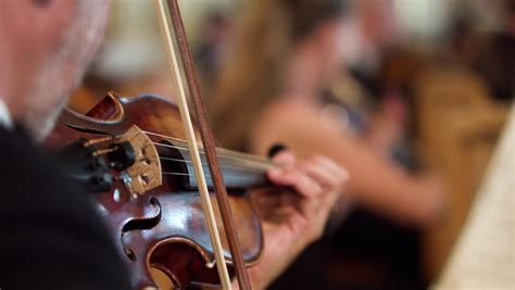 Symphony Orchestra Player is Playing Stock Footage Video (100% Royalty-free) 1016647786 ...