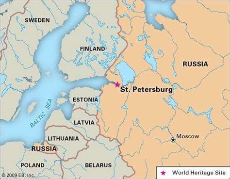 St. Petersburg | Map, Points of Interest, & History | Britannica.com