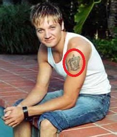 Avengers Tattoo Jeremy Renner - Wiki Tattoo