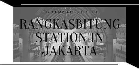 Rangkasbitung Commuter Station - Jakarta Travel Guide