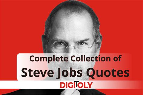 Complete Collection of Steve Jobs Quotes | Job quotes, Steve jobs quotes, Marketing quotes