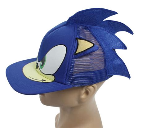 2020 New Sonic The Hedgehog Adjustable Baseball Cap Cartoon Adult Cosplay Hat Perimeter 55cm ...