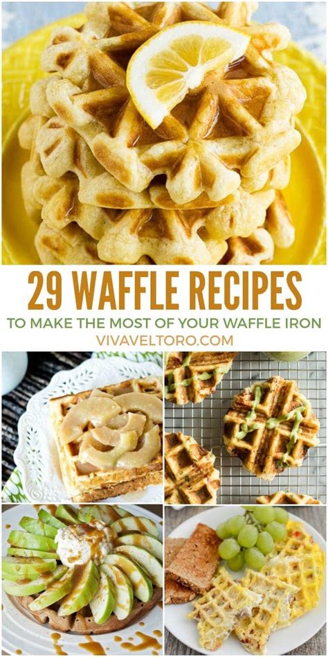 Waffle Recipes For a Waffle Maker - Viva Veltoro