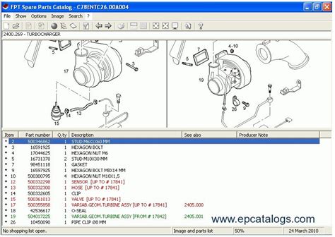 Iveco Motors FPT 10/2015 Spare Parts Catalog Download