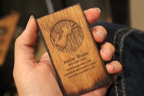 25 Astonishing Wood Business Cards from Most Talented Designers - Jayce-o-Yesta