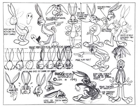 100+ Character Model Sheets From Animation History