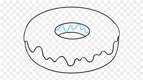 How To Draw Donut - Donut Drawing Clipart (#5229783) - PinClipart