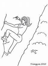 Rock climbing coloring Pages Download And Print For Free sketch template
