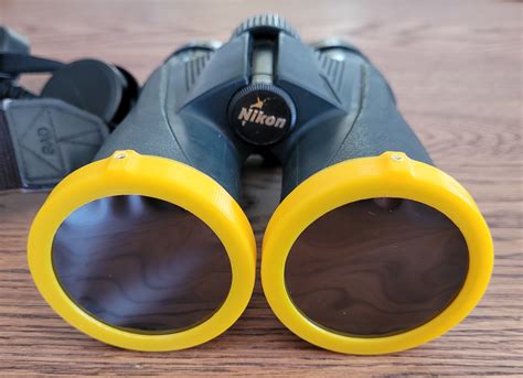 Solar Filter Holder - Nikon Monarch Binoculars by DrGFreeman | Download free STL model ...