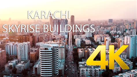 Karachi Skyline Montage Aerial 2021 Part 3 - 4K Ultra HD - Karachi ...