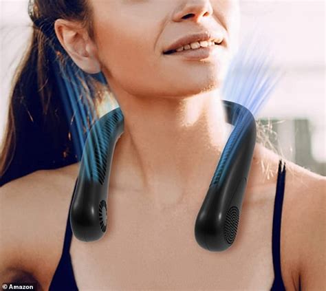 This affordable Amazon neck fan keeps you cool on the move | Daily Mail ...