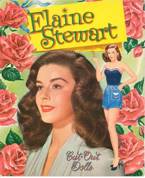 VINTGE 1955 ELAINE STEWART PAPER DOLL LASR REPRODUCTIN~UNCT LO PR NO1 SELLR EBAY | eBay Barbie ...