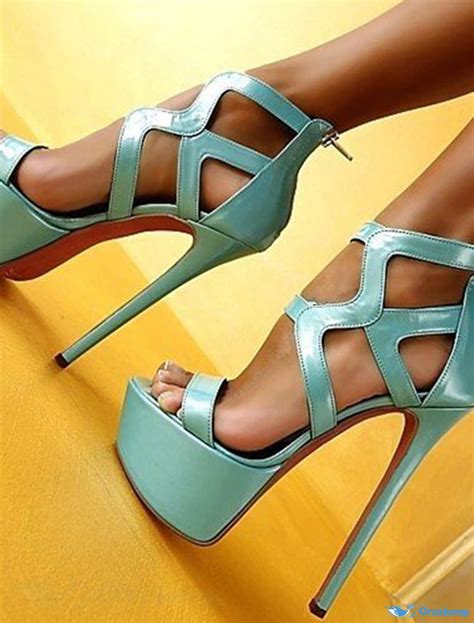 OrcaJump - Femmes Stiletto Heel Open Toe Sexy Party Club Sandales en ...