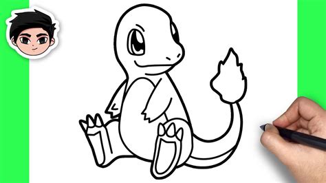 How To Draw Charmander | Pokemon - Easy Step By Step Tutorial - YouTube