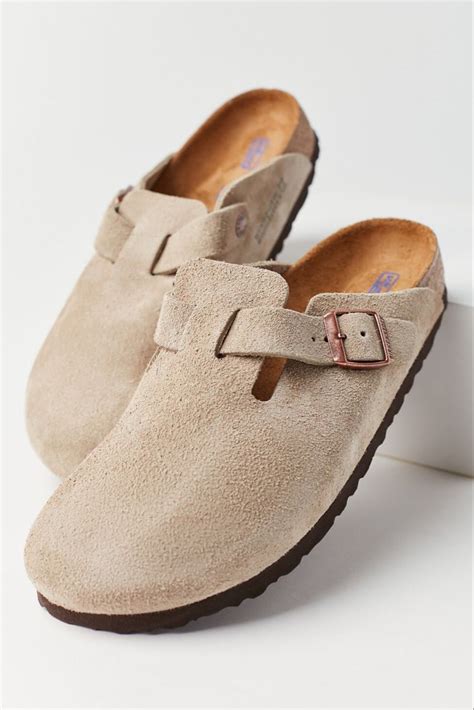 Birkenstock Boston Soft Footbed Clog | Suede clogs, Clogs, Birkenstock shoes