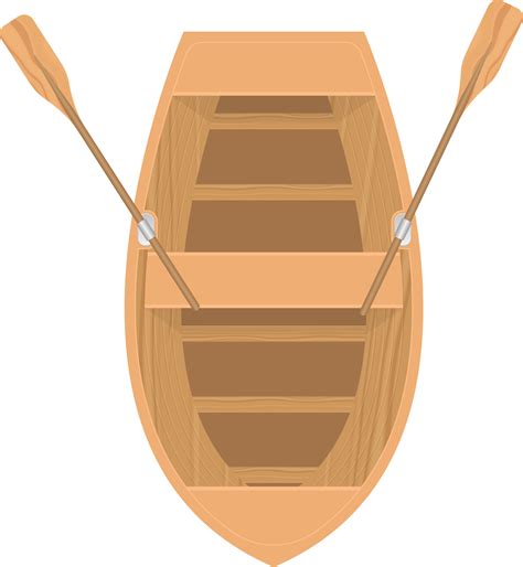 Wooden boat clip art 8501633 PNG