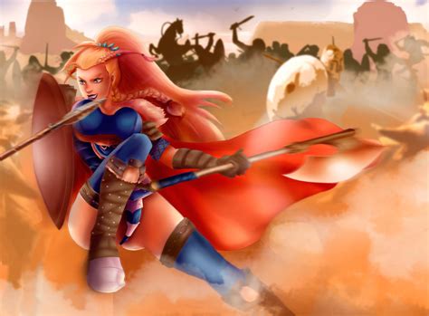 Olga Viking Warrior! by DSArq on DeviantArt