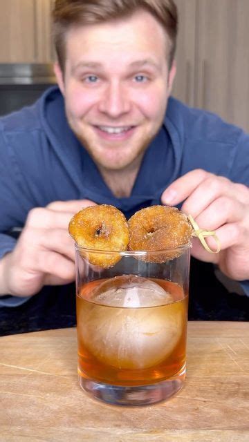 Timthetank on Instagram: "Maple Donut Old Fashioned! . . . 3 Oz Maple Donut Whiskey .5 oz Maple ...