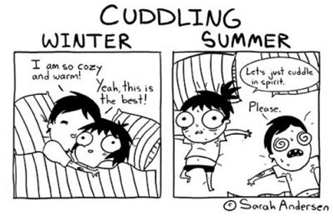 5 Cuddle Positions for Warmer Weather