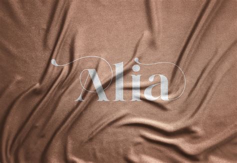 Alia Fashion Logo Branding on Behance