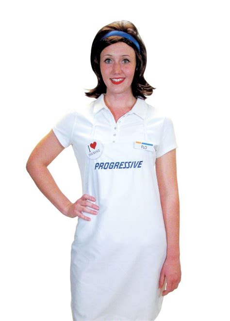 Progressive Flo Costume: Best Cheap Halloween Costume | Flo costume, Girl costumes, Costume outfits