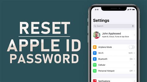 How To Reset Apple ID Password on iPhone - YouTube