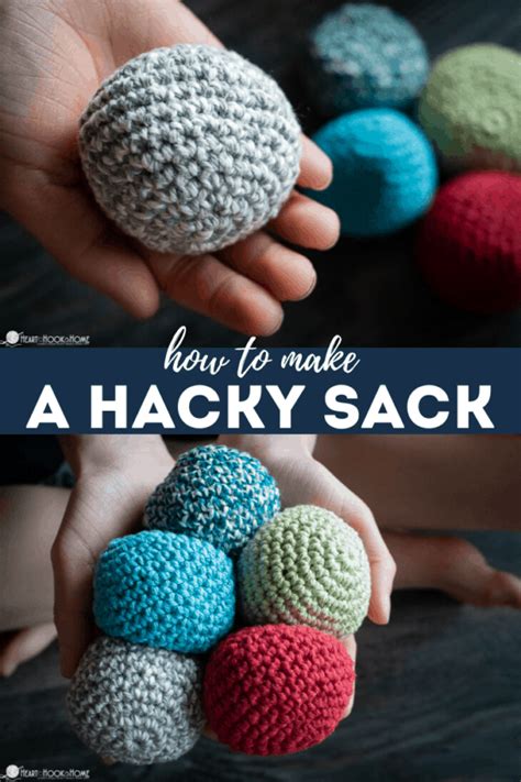 Hacky Sack Crochet Pattern - Heart Hook Home