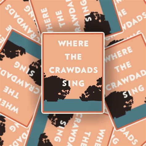 Where The Crawdads Sing Book Cover Sticker | Etsy