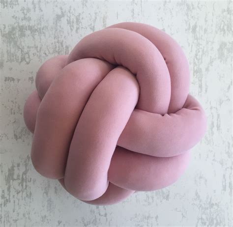 Pink knot pillow | Knot pillow, Decorative pillows, Pillows